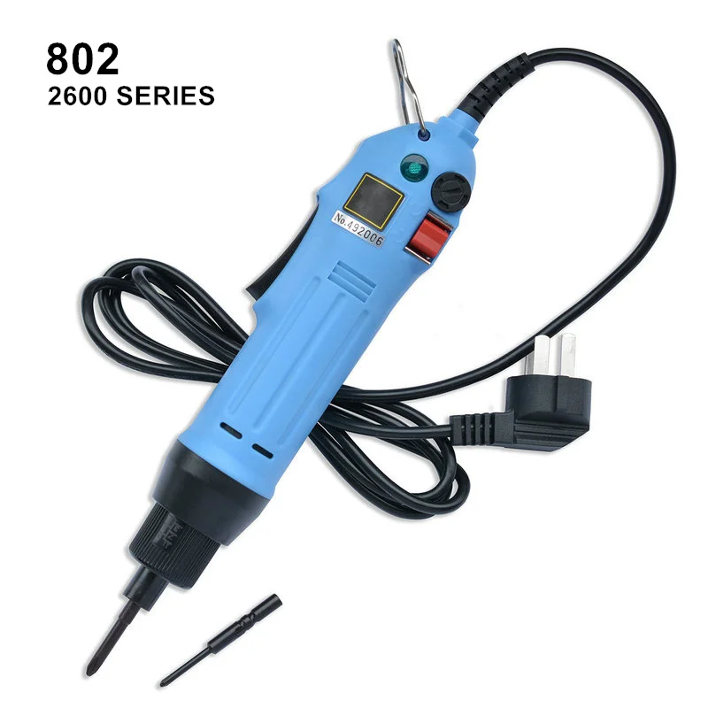 220 240v cable electric screwdriver straight plug not variable speed
