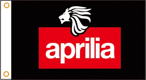 

custom flag Motorcycle flag aprilia banner 3x5ft 100D poliester 04