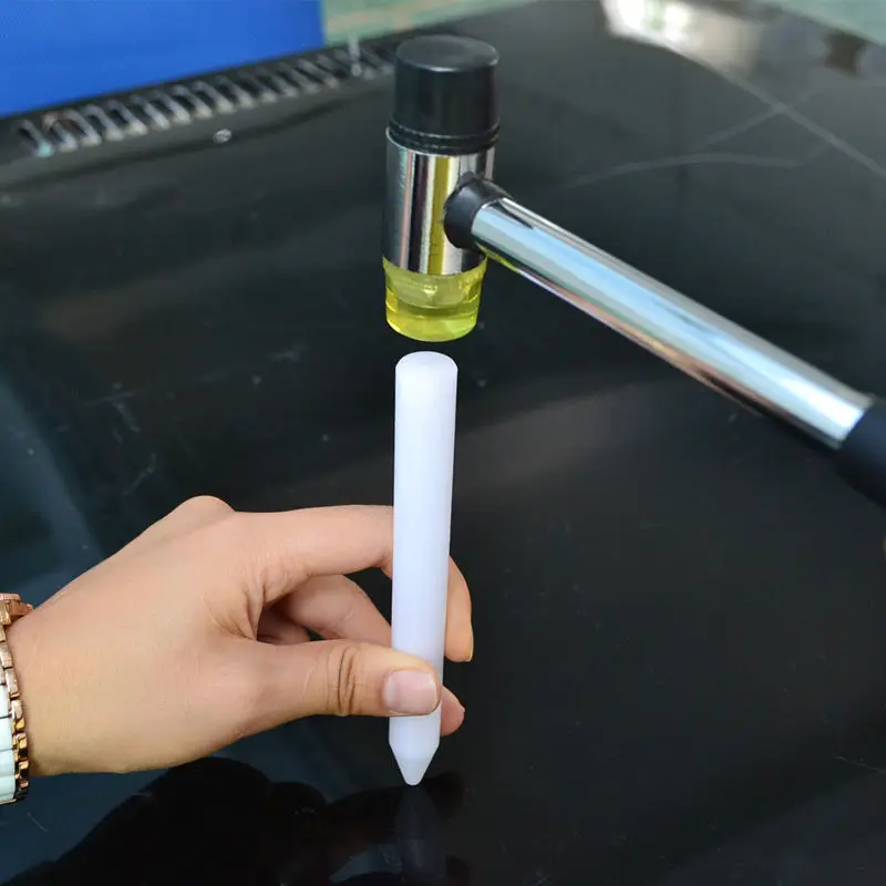 Dent Removal Tool Super PDR White Nylon Pen Tap Down Paintless For Dent Repair Auto