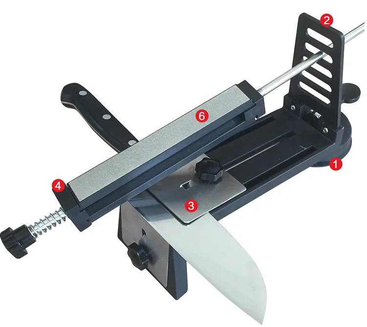 Точилка для ножей, точилка для кухонных ножей, точилка для ножей с фиксированным углом, профессиональная точилка для точильных камней