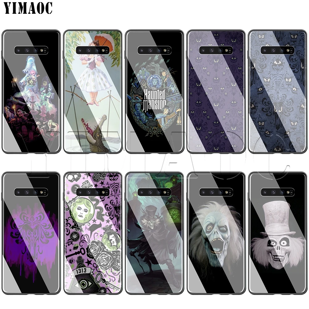 

YIMAOC The Haunted Mansion Tempered glass TPU Case for Samsung Galaxy S7 S8 S9 S10 Note 8 9 Edge
