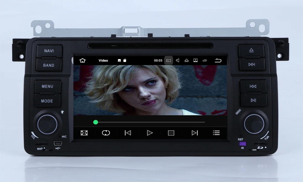 Автомобильный DVD gps плеер для BMW E46 M3 3 серии 318 325 330 Android 7 1 Радио BT 2 Гб Оперативная