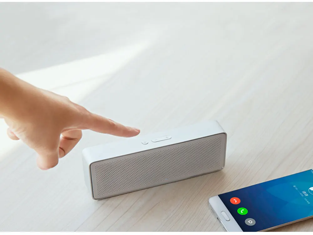 Original Xiaomi Mi Bluetooth Speaker 2 Square Box Stereo Portable Bluetooth 4.2 High Definition Sound Quality 10h Play Music AUX Port (13)