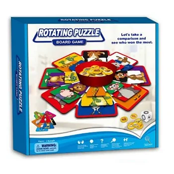 

Rotating Puzzle Board Game Family Parent-child Funny Game have English Rules