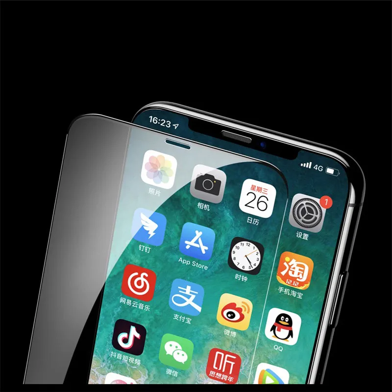 15D полное покрытие бескаркасное прозрачное закаленное стекло на iphone 11 Pro XS max XR стекло iphone 6S 7 8 Plus Защитная пленка для экрана