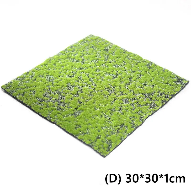 15 см* 15 см/30 см* 30 см 1 шт. Сад Искусственный экологический декоративный газон мох микро пейзаж моделирование газон - Color: D