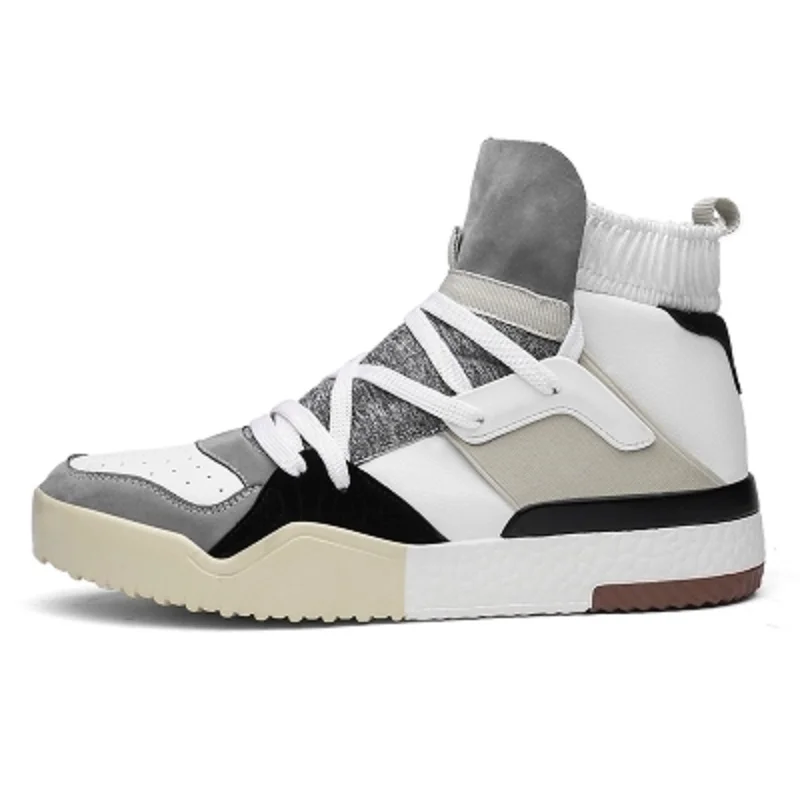 2018 new high-top men's shoes casual shoes