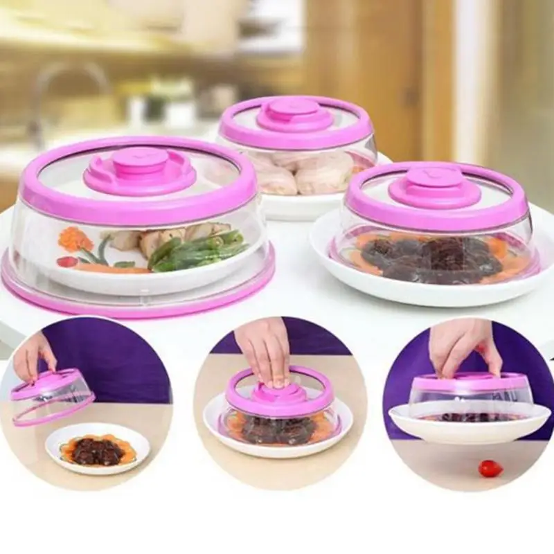 Durable Instant ABS Food Sealer Vacuum Food Cover Home Fresh Cover Gadgets Kitchen Toolin