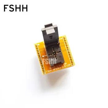 

WSON12 to DIP12 Programmer adapter QFN12 DFN12 MLF12 TEST SOCKET Pitch=0.5mm Size=3x3mm