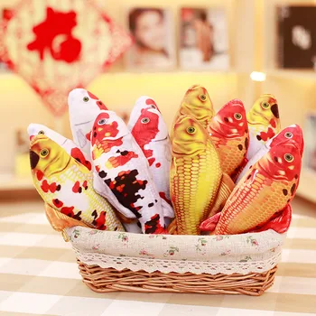 

Simulation Fish 3d Pillow Fish Shaped Soft Cute Toys For Home Sofa Living Room Decor Fish Pillow Doll Playing Pet Cushion #LR2