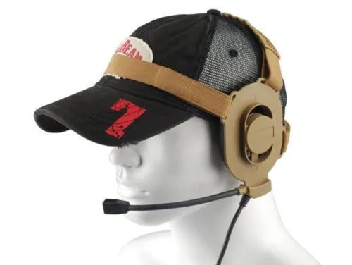 Z Tactical Bowman Evo III Headset Airsoft Mic Radio Boom 3 TAN zTactical Z027