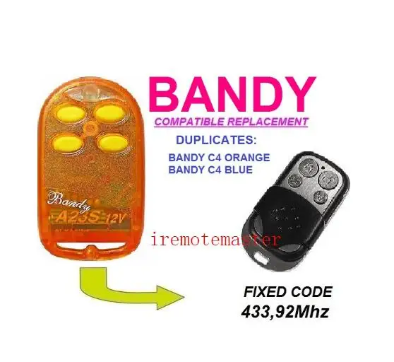 

2pcs For BANDY C4 ORANGE,C4 BLUE remote duplicator free shipping