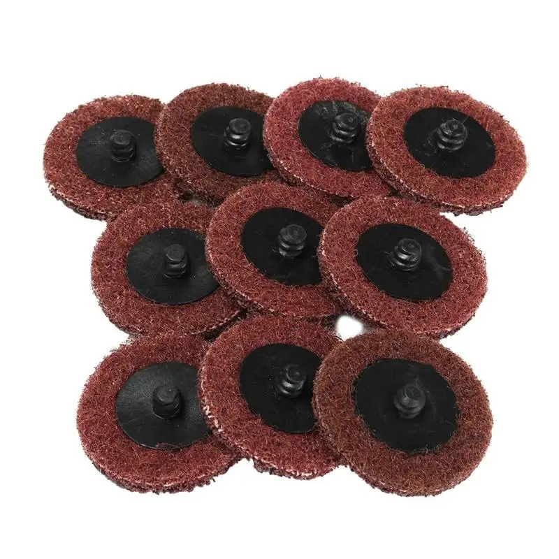 Buy 10pcs Polishing Wheels Scouring Pad Metal Strip