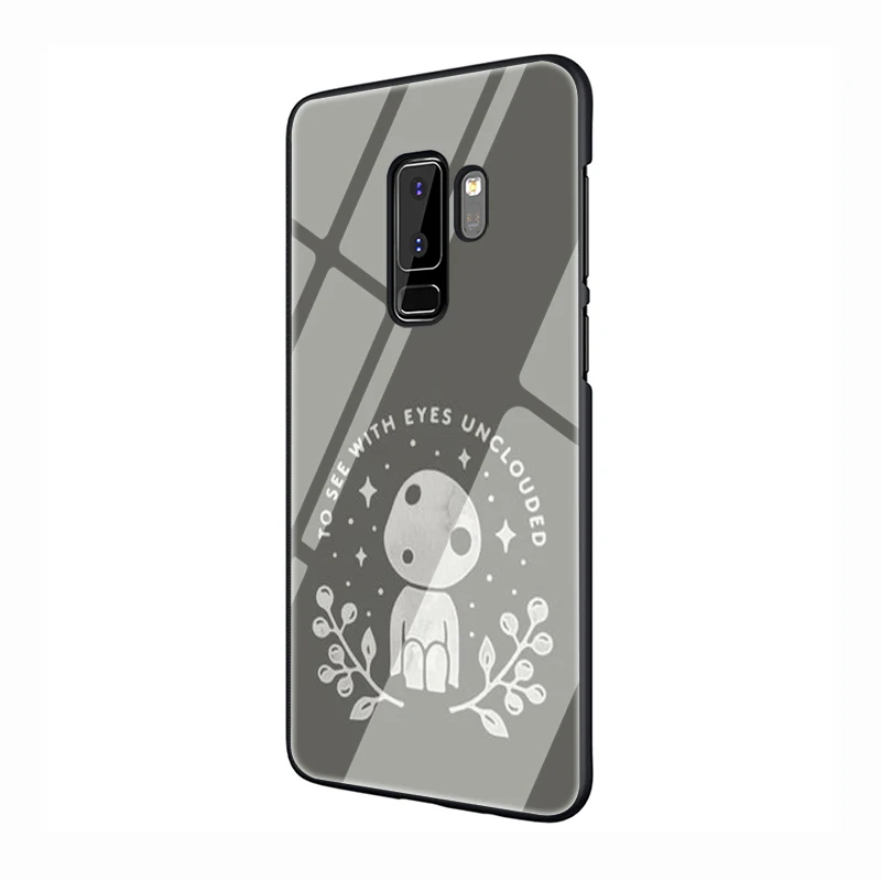 G10 Кодама дух закаленное Стекло чехол для телефона для samsung S7 край S8 S9 S10 Note 8, 9, 10, плюс A10 20 30 40 50 60 70 - Цвет: G10