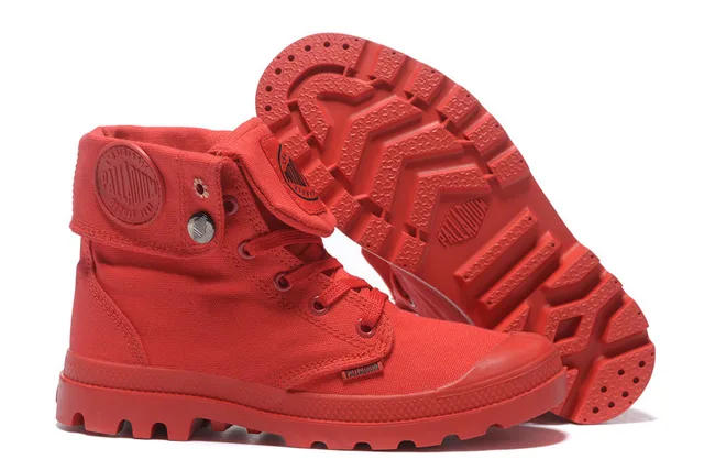 PALLADIUM Pallabrouse All Red Sneakers 