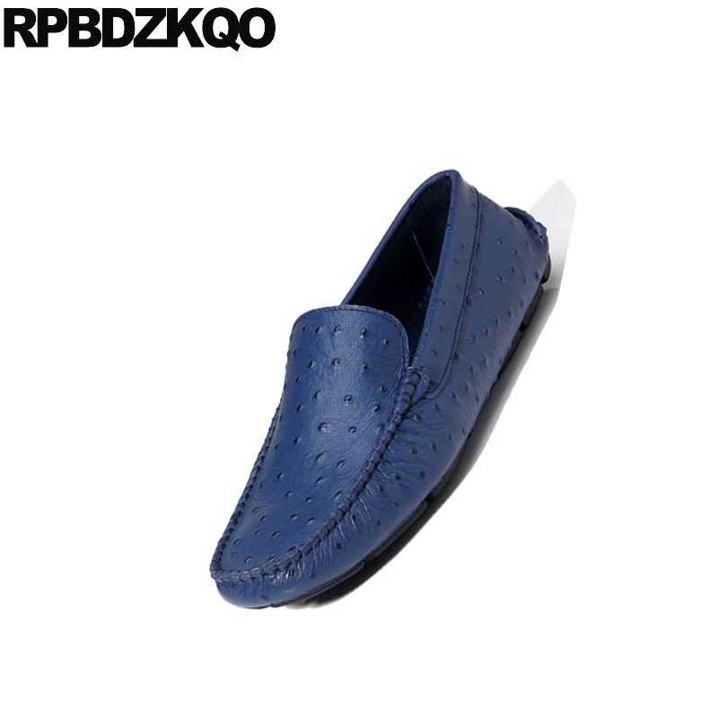 Doux Marque noir bleu Mocassins Beige 2018 Britannique Chaussures Bleu Qualité Hommes Véritable Supérieure Style Glissement Célèbre Appartements À Décontracté rouge Cuir Semelles En vert RTwq1xYwF