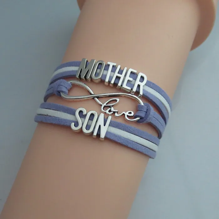 Очарование мать надпись love Son браслет Лучший mother для детей Детская мода мама