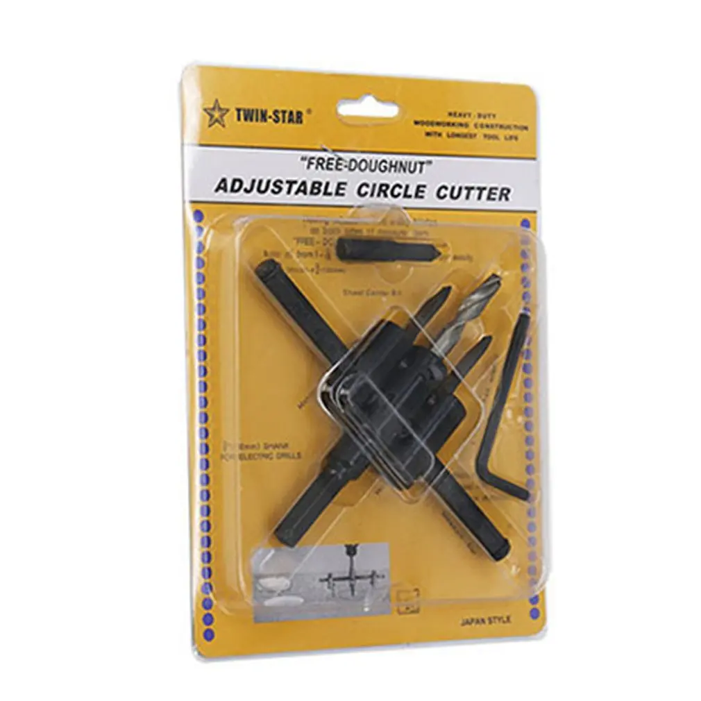 

Diy Adjustable Aircraft Type Hole Opener Woodworking Plastic Spot Light Opening Integrated Ceiling Hole Opener Sound Reamer