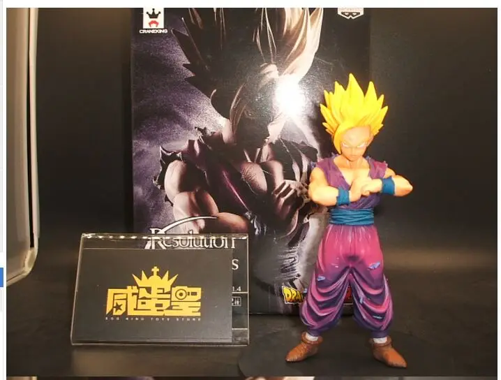 Оригинальная фигурка Banpresto Dragon Ball Z Son Gohan Super Saiyan разрешение солдат vol.4 фигурка игрушки ros