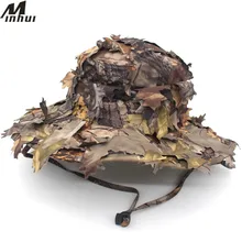 Minhui кленовый лист печати армейская Кепка камуфляжные шапки для мужчин Qucik сушильная летняя быстросохнущая военная шляпа рыболовные кепки