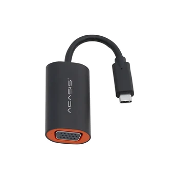 

Acasis USB 3.1 Type C to VGA 1080P Cable Adapter Aluminum Type-c Male to Female Converter for MacBook Chromebook Pixel Huawei