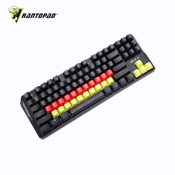 

Rantopad Gaming Mechanical keyboard keycap Color keycap 37 Key Rainbow keycap computer Highlight Scratch Resistant keycap Gift
