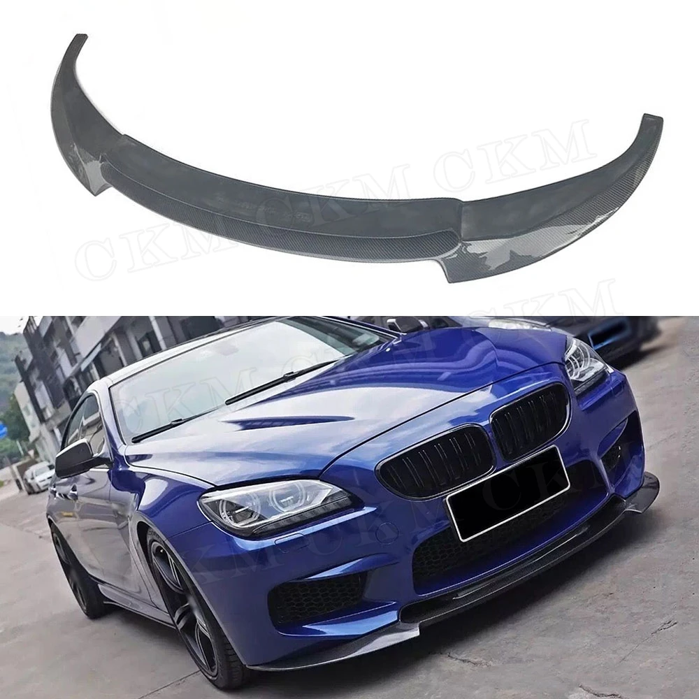 Передний спойлер из углеродного волокна для BMW 6 серии F06 F12 F13 M6 2014 2016