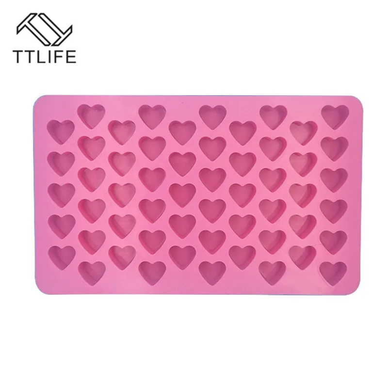 

TTLIFE Heart Silicone mold fondant mold cake decorating tools chocolate gumpaste mold wedding 3d silicone molds fondant tools