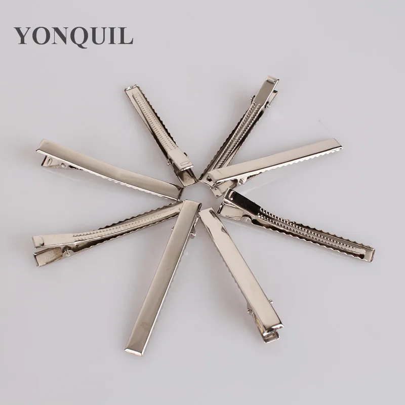 200pcs/lot Wholesale New Prong Barrettes & Brooch Clips Finding