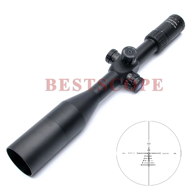 

ZEISS CONQUEST 3-18X50 FFP Tactical Optical Riflescope Mil Dot Parallax Side Adjustable Long Eye Relief Rifle Scope