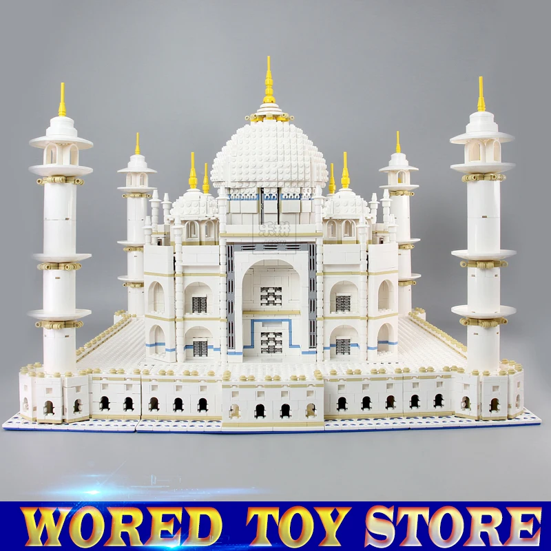 LEPIN 17008 Das taj mahal Modell Educational Building Kits Blocke Bricks Kompatibel Mit legoing 10189 Spielzeug Kinder Geschenk