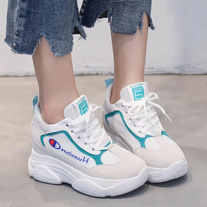 

Msfair Casual Fashion Ladies Sneakers Breathable Sport Shoes For Women Athletic Walking Women's Running Shoes Woman Brand