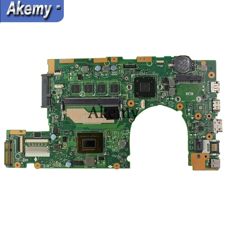 Akemy S400CA محمول اللوحة الأم ل ASUS S400CA S500CA S400C S500C S400 S500 اختبار اللوحة الأصلية 4G RAM 847 وحدة المعالجة المركزية