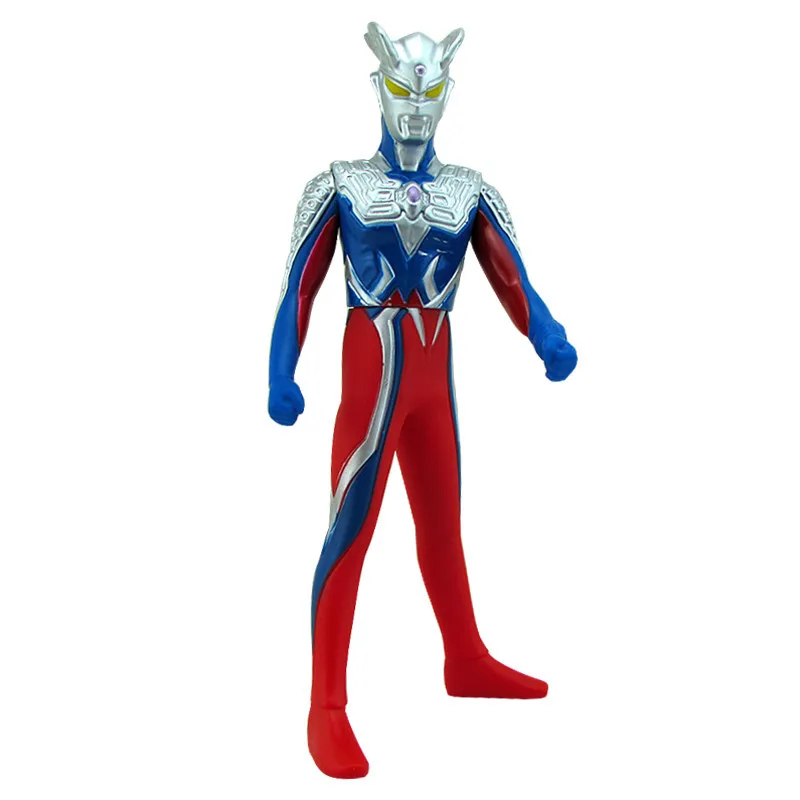 22 см высокий мягкий резиновый игрушечный Супермен галактика Супермен jiedesero oubu клей игрушка ultraman плечевой сустав Талия съемный