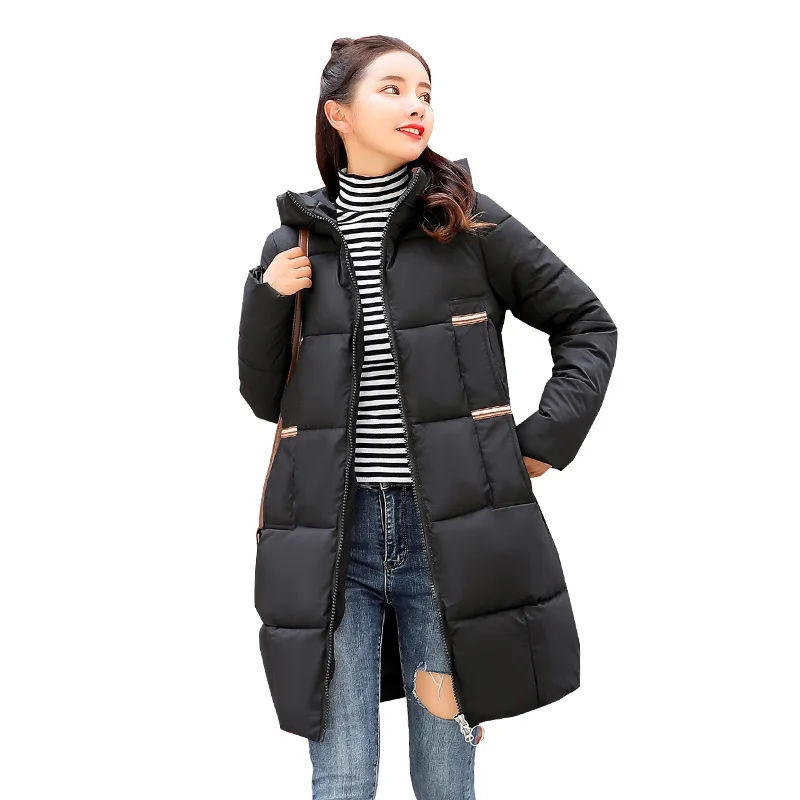 New arrival women clothing in winter Thickening widened in long cotton ...