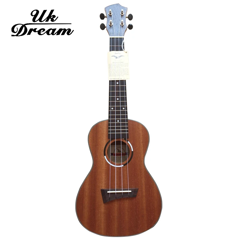 

Ukulele Small Guitar Sapele 23 inch Open Knob Musical Stringed Instruments 4 Strings Guitar 17 Frets Ukulele Guitars UC-QUE1