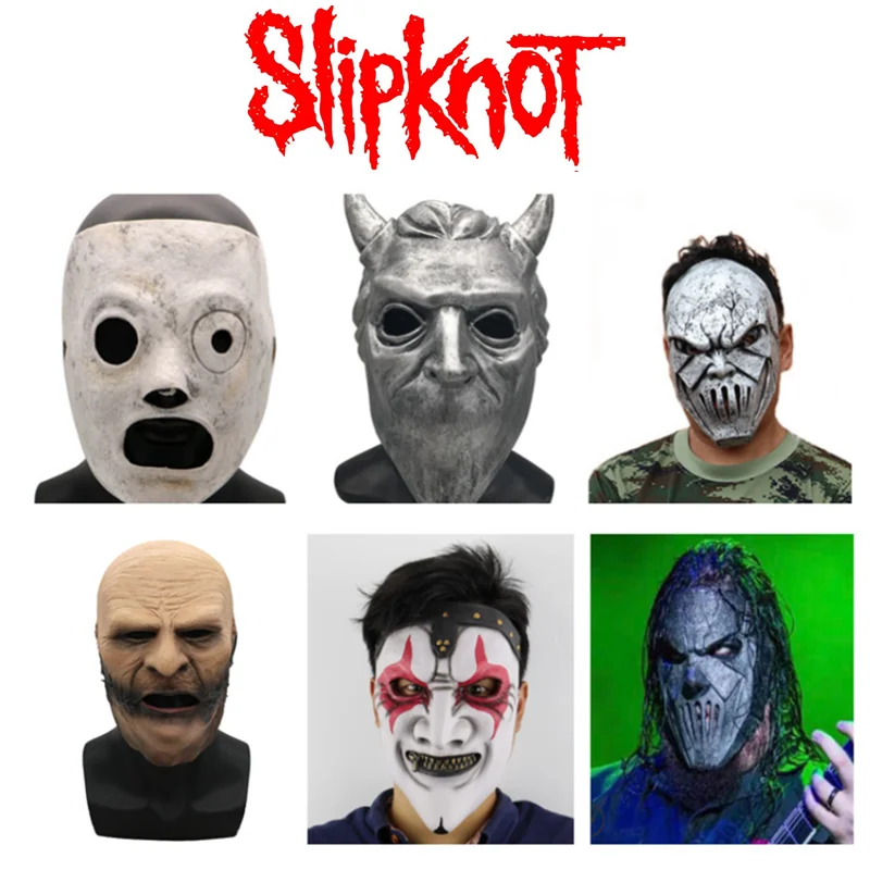 

Slipknot Mask /Corey Taylor Cosplay Live TV Slipknot Dj Latex Masks /Halloween Party Props