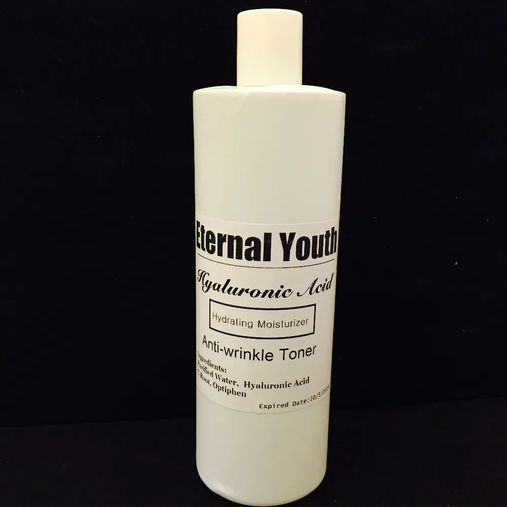 

Hyaluronic Acid Toner Moisturizing With Argireline Ageless Anti Wrinkles Essence 1000ml 1kg Semi-Finished Skin Care Products