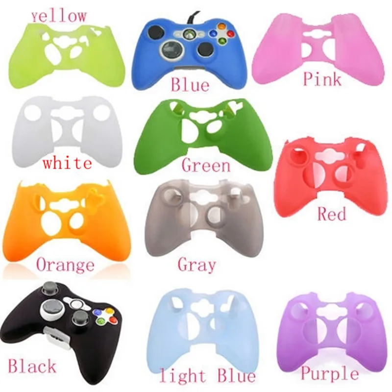 

New Silicone Protector Skin Case Cover for Xbox 360 Game Controller