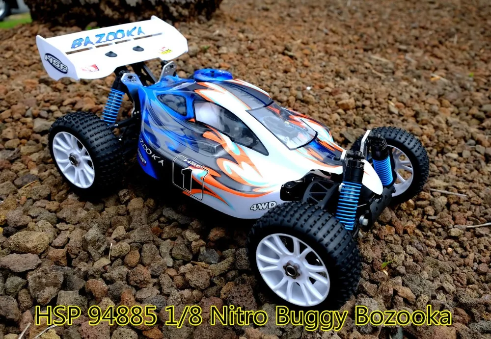 HSP 94885 1/8 Nitro Багги Bozooka 28CXP Радиоуправляемый автомобиль