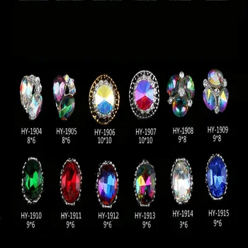 

Nail Art Decoration Rhinestone Button Hot Sale 40pcs/lot crystal Button Wedding Button Crystal DIY hair Accessories YG30