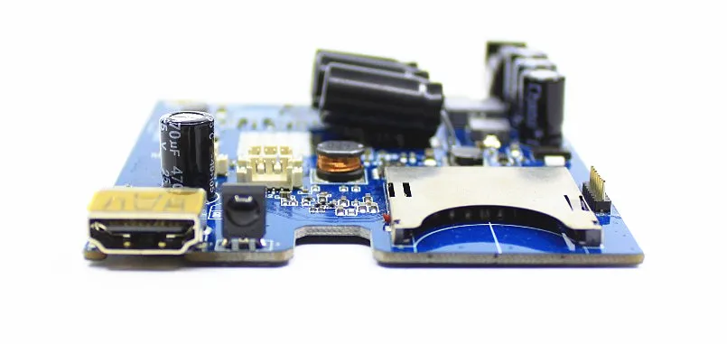 2ch mini DVR CCTV medical endoscope pipeline detection video module CVBS / AHD1080P video board SD