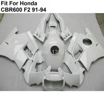 

Free custom fairing kit for Honda white CBR600 F2 fairings 91 92 93 94 CBR600 F2 NM10