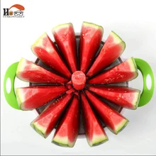 CUSHAWFAMILY Nueva gran Conveniente cocina Herramientas Cortador Slicer Cortador de Melón Sandía Melón Cuchillo de Corte De Fruta