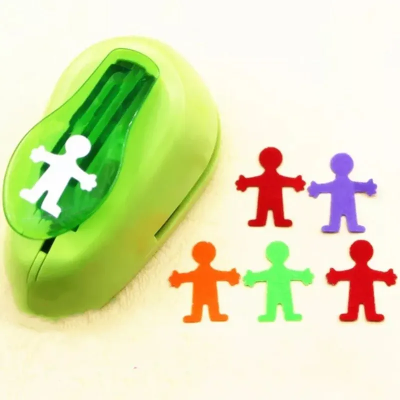 1 Inch Boy Shape Punch Craft Animal Hole Puncher For Scrapbooking Boys