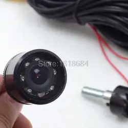 25 мм Провода 7 ИК Диаметр автомобильной заднего вида камеры Автостоянка задней камерами LED Ночное видение ассистентов