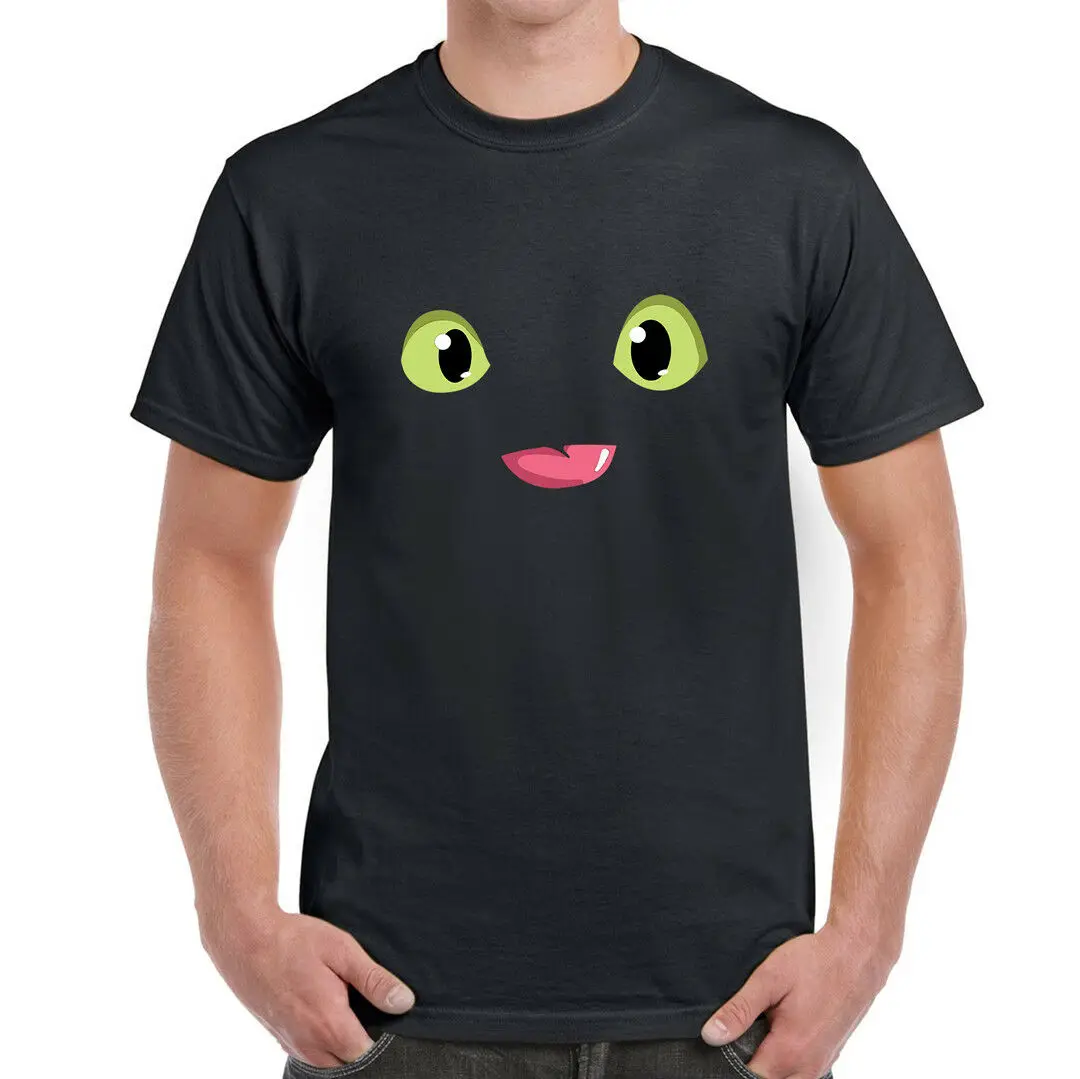 Dragon Eyes-футболка Ночная фурия Викинги животные анимация