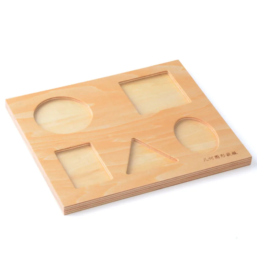 Baby Toy Montessori Shapes Sorting Puzzle Geometry Board Early Childhood Education Preschool Kids Toys Brinquedos Juguetes