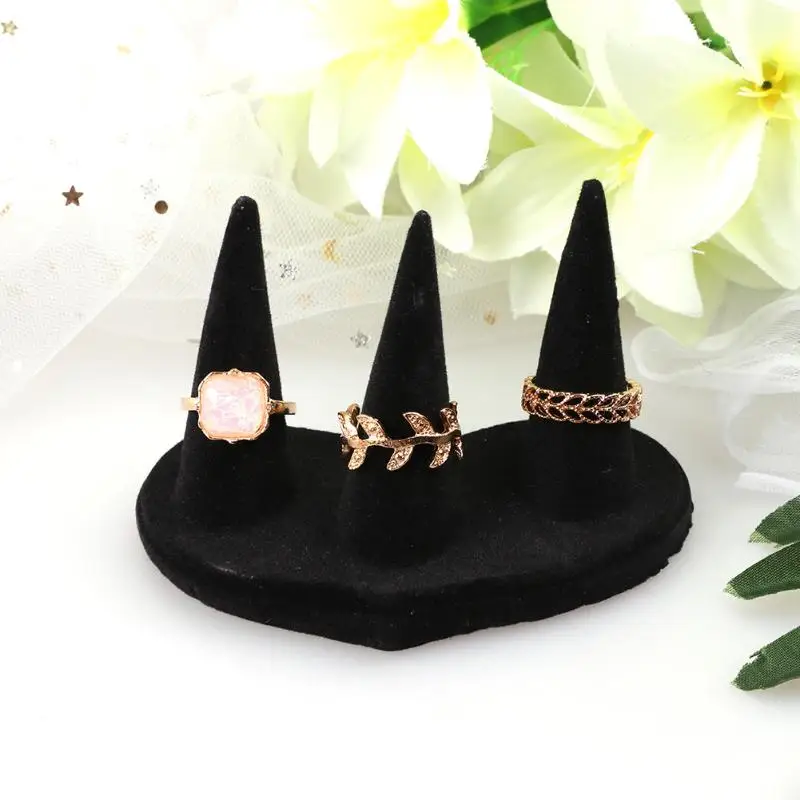 Creative Ring Organizer Display Necklace Ring Earrings Holder Stand Jewelry Showcase Rack Ornament Hot Sale