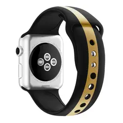 Хохлатый ремешок для apple watch band apple watch 4 3 iwath band 42 мм 38 мм 44 мм 40 мм Correa силиконовый браслет ремешок для часов